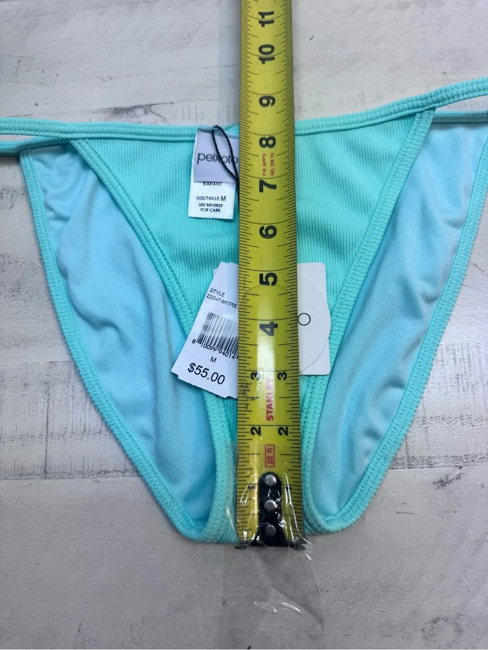 Peixoto Womens Mint Tinga Bikini swim Bottoms Size medium nwt